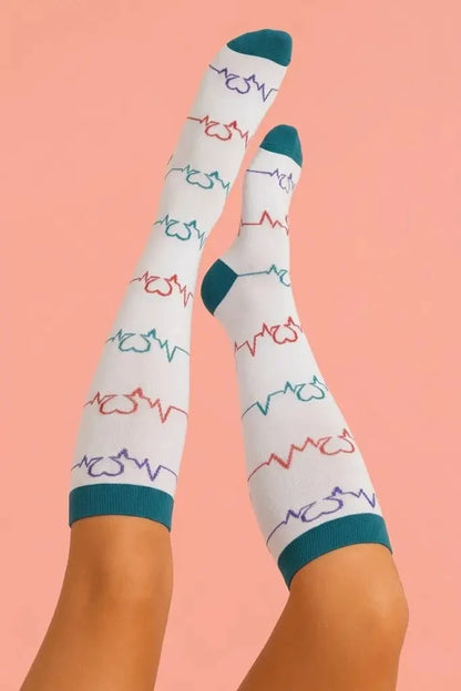 Compression Socks Latidos White — product image 2
